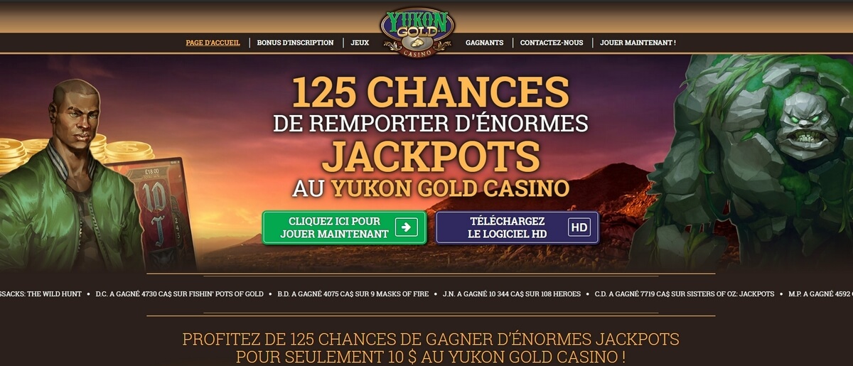 Yukon Gold Casino Conseils Et Avantage De Bonus
